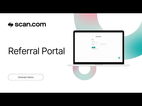 Scan.com Portal | Clinician Demo