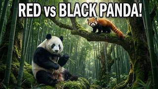 Red Panda vs Giant Panda | Only ONE BEAR