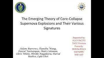 SNEWS 2.0 Seminar / The Emerging Theory of Core-Collapse Supernova Explosions