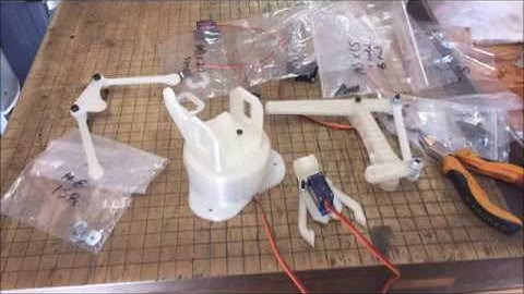 Brazo Robot con arduino y labview