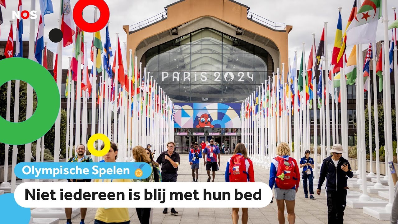 Dit is waar de sporters slapen tijdens de Olympische Spelen - YouTube