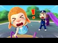 Very Fast Carousel !!! Stop it! Little Cop Try to Help | Funny Kids Songs + More Nursery Rhymes