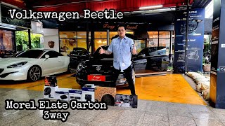 Volk Swagen Beetle Morel Elate carbon 3way +Alpine PDP-E802DSP +Alpine UTX-M08 S +Alpine Halo9