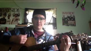 I saw water by Tigers Jaw acoustic cover