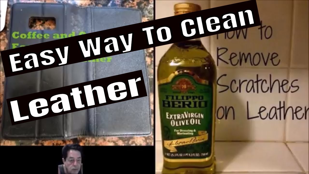 How to repair cat scratches on leather with olive oil