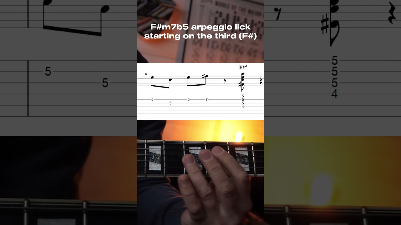 Dominant Scale Chord Tone Arpeggios Licks For Guitar #guitararpeggios