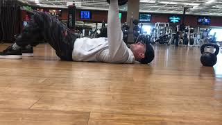 2 DB Hooklying Alternating Floor Press