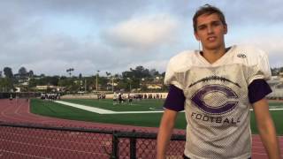 German exchange student Niklas Feldmann experiences in US football