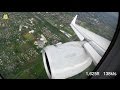 MUST SEE!!! A320neo circling around thunderstorms on short final, BREATHTAKING! [AirClips]