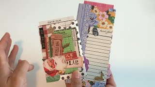 Half Page Wonder Sheet Album or Junk Journal Pocket Insert 2 sizes!
