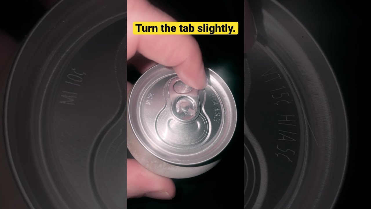 How To Open A Can Silently