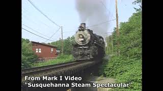 Susquehanna Steam Express - Engine 142 Souvenir DVD by Mark I Video