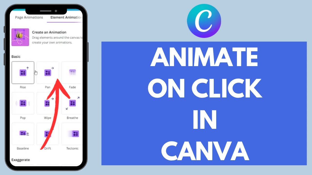 How to Animate on Click in Canva Presentation (Quick & Easy!) - YouTube
