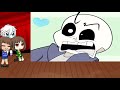 Chara, frisk and, sans react to 3 funny undertale memes. Part 2