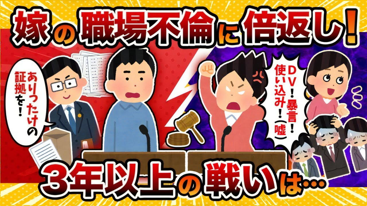【倍返し】見てみぬフリしてきた汚嫁の職場不倫…そろそろ制裁してもいいよね？【2ch修羅場スレ・ゆっくり解説】