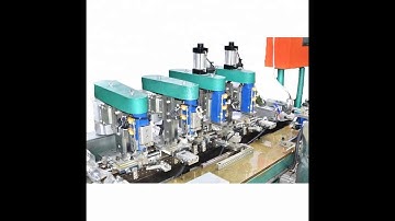 Brass Busbar Terminals Automatic Cutting, Drilling and Tapping machine