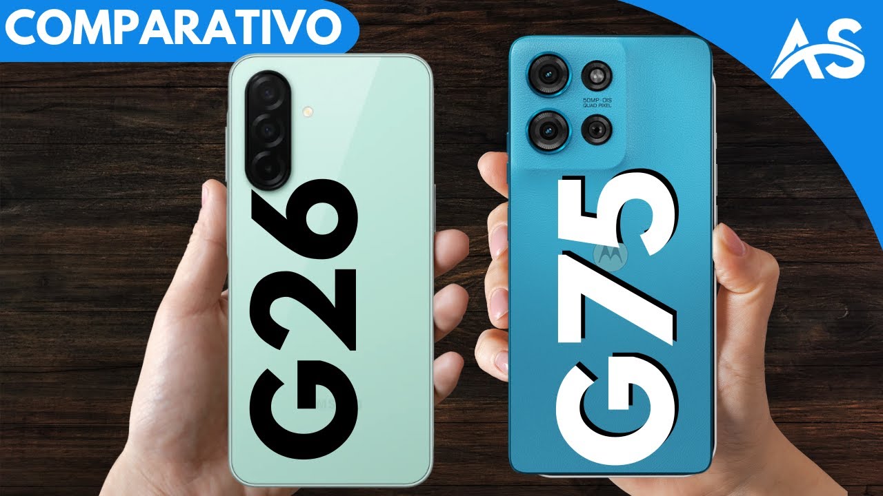Samsung A26 VS Moto G75 - Comparativo