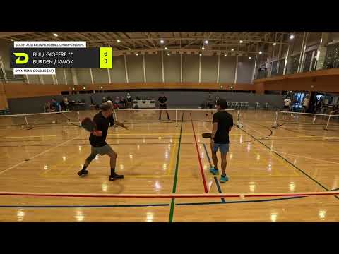 Bui / Gioffre VS Burden / Kwok at the South Australia Pickleball Championships 2026