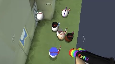 This is what happens when you play Shell Shockers...