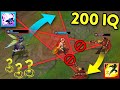 When LOL Players Get CREATIVE... 200 IQ OUTPLAYS MONTAGE (League of Legends)