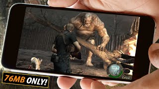 Download RESIDENT EVIL 4 On ANDROID [76MB] APK+DATA | 1000% WORKING