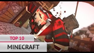 😱 BLOODY 😱 TOP 10 MINECRAFT INTRO ANIMATIONS