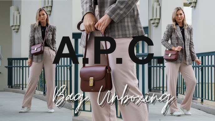 A.P.C. Grace Mini and Regular bag - Review, comparison, what fits,  mod-shots, pros&cons etc. 