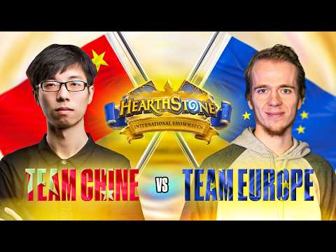 🇨🇳 La CHINE et l'EUROPE 🇪🇺 S'AFFRONTENT 🏆 Hearthstone ShowMatch International