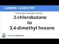 Trick to convert 2-Chlorobutane to 3,4-dimethyl hexane