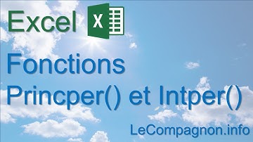 Excel - fonctions Princper et Intper