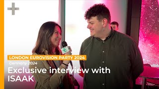 Isaak 🇩🇪: "I Just Want Them to Feel the Way They Want to Feel" | Eurovision 2024 Germany Interview