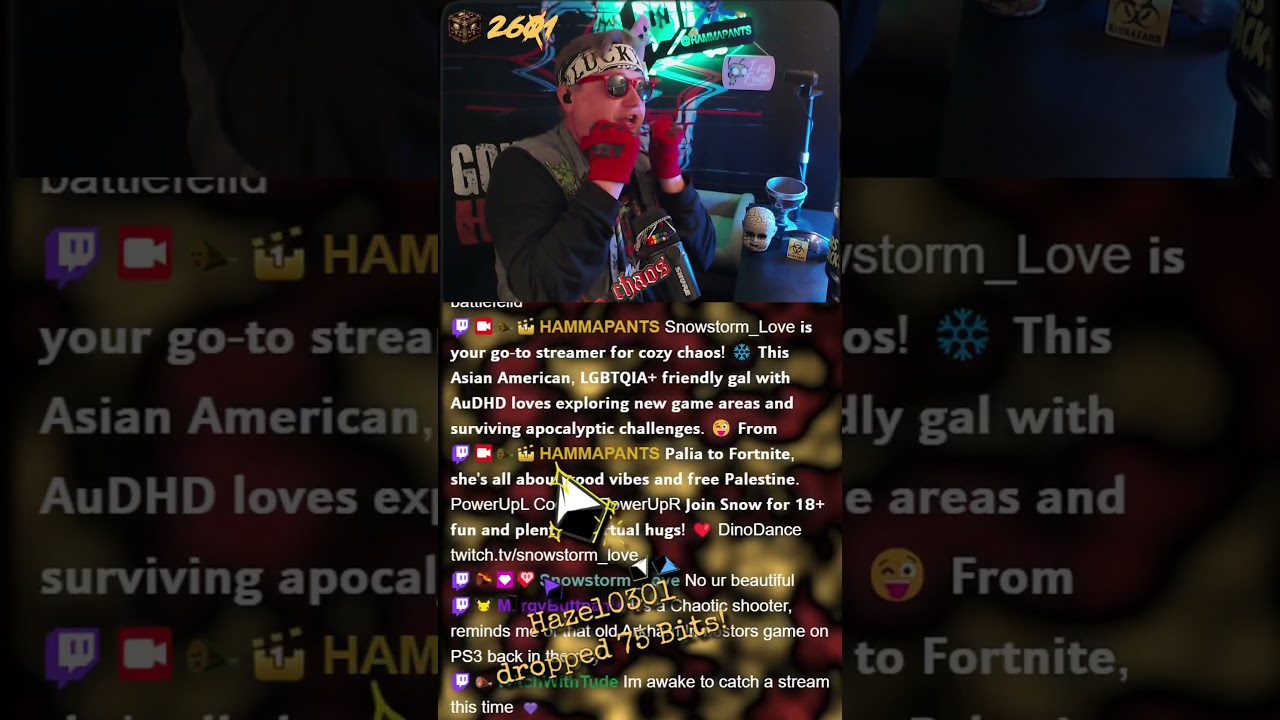 I Play HORROR GAMES! | #hammapants on #Twitch #fyp #jumpscare #scare