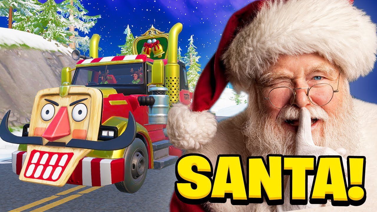 Fortnite added SANTA! (Winterfest 2021)