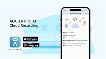 AQUILA PRO AI App | Cloud Recording