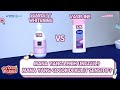 BATTLE BODY LOTION VASELINE VS SCARLETT WHITENING DI KULIT SENSITIF