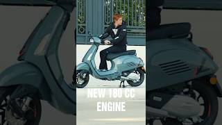 ครั้งแรกของ Vespa เครื่อง 180  Sprint S  i-get ABS