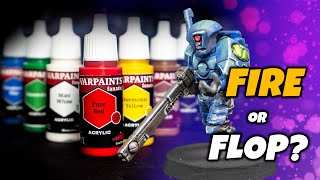 The Army Painter Warpaints Fanatic Miniature Paint Review! Is the HyPe Real?