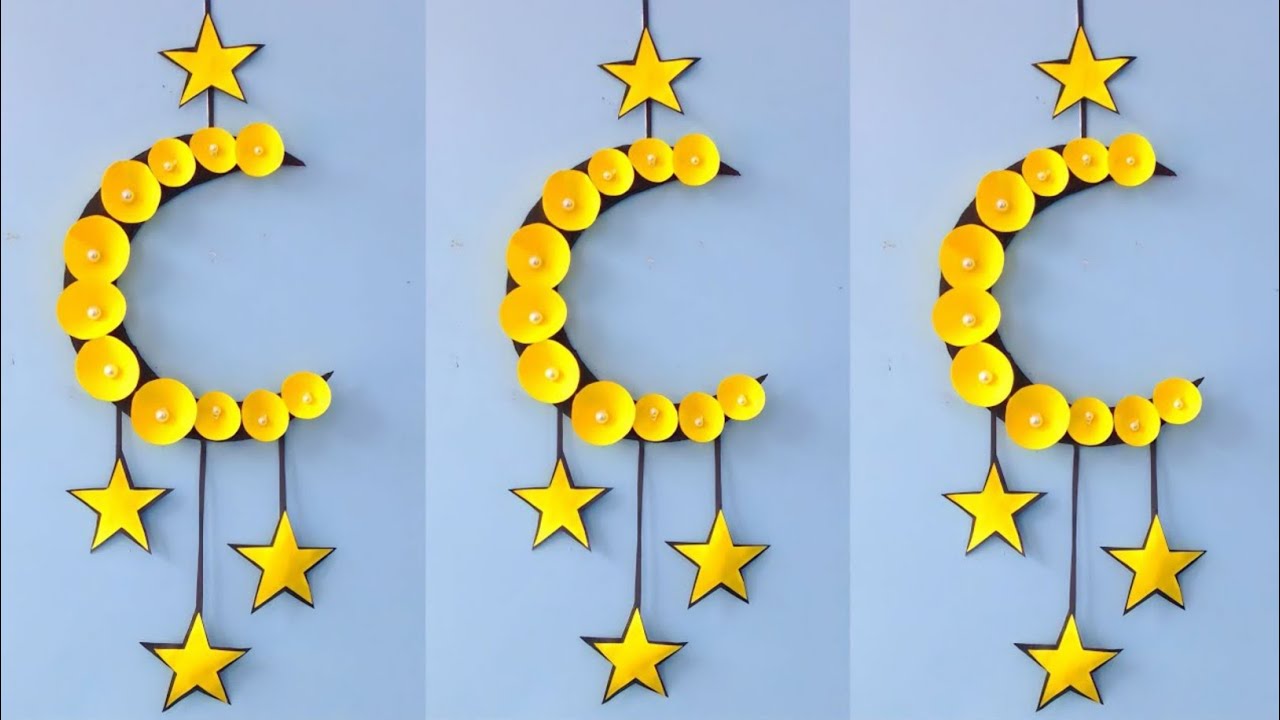 Easy and Quick Paper Wall Hanging Ideas / A4 sheet Wall decor