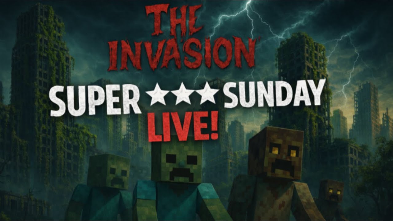 THE INVASION LAUNCH - SUPER *** SUNDAY LIVE!!!!!