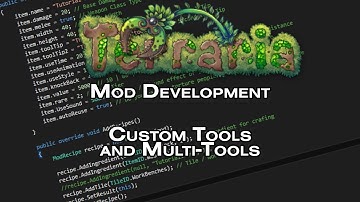 OUTDATED! - Terraria Mod Development Tutorial - Basic and Multiple Tools - tModLoader 0.9