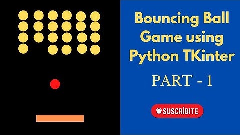Create window for Bouncing Ball game using TKinter | python in Tamil #codetoeverything