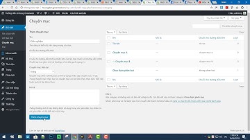 Hướng dẫn quản trị chuyên mục bài viết, tin tức cho website wordpress