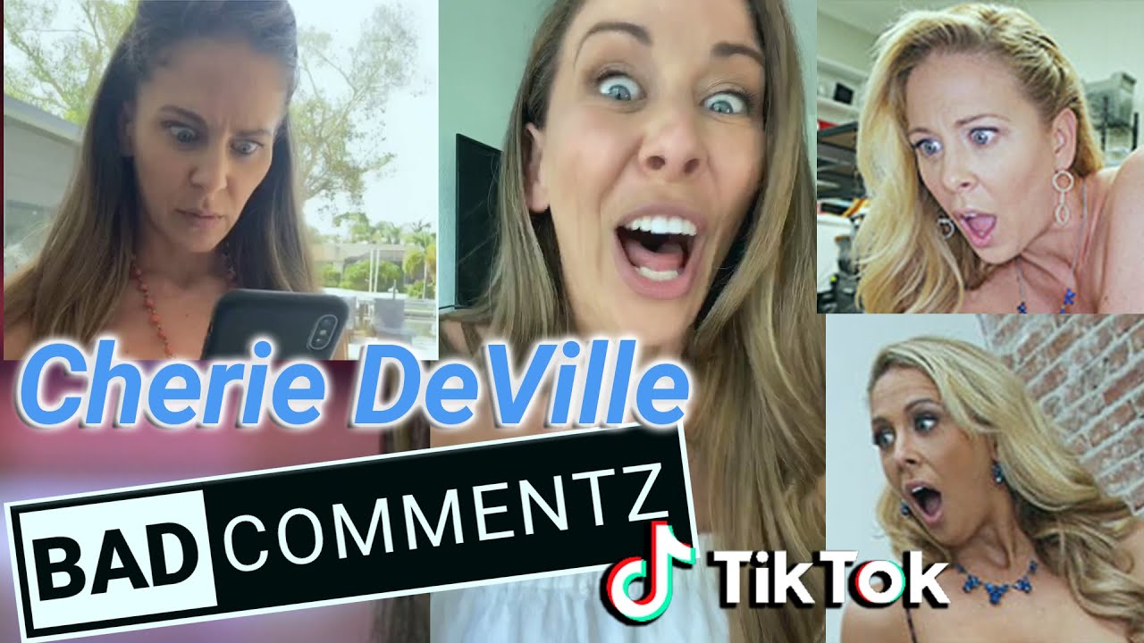 Cherie DeVille Porn Star Tik Tok Bad and Funny Comments Compilation