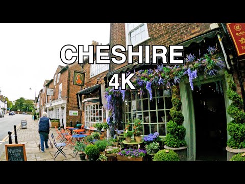 Prestbury | Cheshire | Walk | 4K