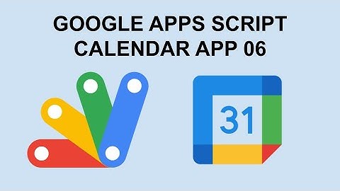Google Apps Script for Beginners: how to edit calendar events