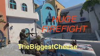 HUGE FIREFIGHT  | Pavlov Database VR | TheBiggestCheese