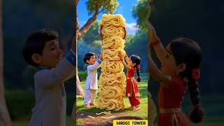 Download Lagu Brother Sister built a Big Maggi Tower ai cartoon story video MP3 Download Lagu Brother Sister built a Big Maggi Tower ai cartoon story video MP3