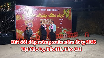 Hát Đối Đáp Mừng Xuân Ất Tỵ Năm 2025 Tại Cốc Ly, Bắc Hà, Lào Cai