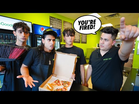 We got fired...