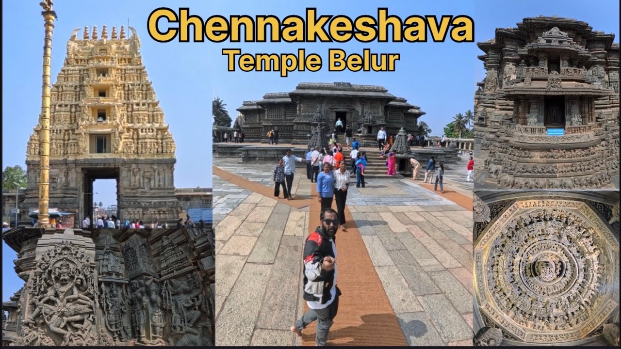 Belur Chennakeshava Temple | 900-Year-Old Hoysala Architecture in Karnataka 🛕 #karnataka #travel 